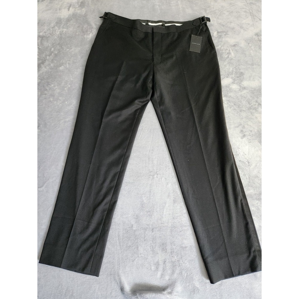 New Men's ALTON LANE Polyester Blend Black Tuxedo Pants 38 38x31 NWT Tux Wedding